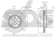 1815314835 Brzdový kotouč sbs