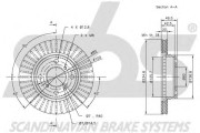 1815315206 Brzdový kotouč sbs