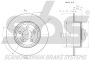 1815319323 Brzdový kotouč sbs