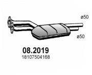 08.2019 Predni tlumic vyfuku ASSO