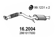 16.2004 Predni tlumic vyfuku ASSO