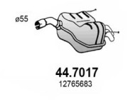 44.7017 Zadní tlumič výfuku ASSO