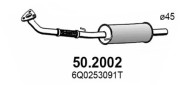 50.2002 Predni tlumic vyfuku ASSO