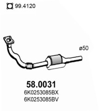 58.0031 Katalyzátor ASSO