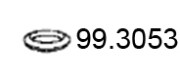 99.3053 Těsnicí kroužek, výfuková trubka ASSO