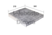 82D0325111CA Filtr, vzduch v interiéru WEBASTO