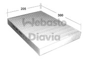 82D0325112A Filtr, vzduch v interiéru WEBASTO