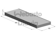 82D0325140A Filtr, vzduch v interiéru WEBASTO
