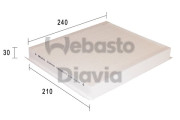 82D0325171A Filtr, vzduch v interiéru WEBASTO