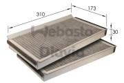 82D0325212CA Filtr, vzduch v interiéru WEBASTO