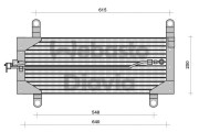 82D0225121A Kondenzátor, klimatizace WEBASTO