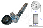 654848 AUTEX napinák rebrovaného klinového remeňa 654848 AUTEX