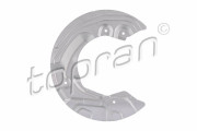 503 001 TOPRAN ochranný plech proti rozstreku, brzdový kotúč 503 001 TOPRAN