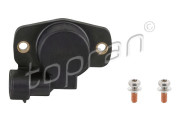 700 814 Senzor, poloha škrticí klapky TOPRAN