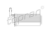 721 420 TOPRAN výmenník tepla vnútorného kúrenia 721 420 TOPRAN