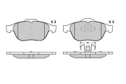 12-1356 E.T.F. sada brzdových platničiek kotúčovej brzdy 12-1356 E.T.F.
