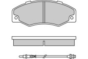 12-0320 Sada brzdových destiček, kotoučová brzda E.T.F.