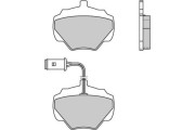 12-0361 Sada brzdových destiček, kotoučová brzda E.T.F.