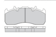 12-5324 Sada brzdových destiček, kotoučová brzda E.T.F.