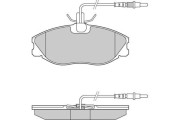 12-0683 Sada brzdových destiček, kotoučová brzda E.T.F.