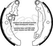 153-131Y Sada brzdových čelistí CIFAM