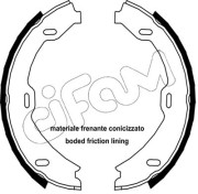 153-241 Sada brzdových čelistí, parkovací brzda CIFAM
