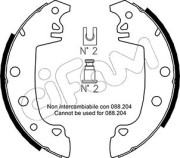 153-324 Sada brzdových čelistí CIFAM