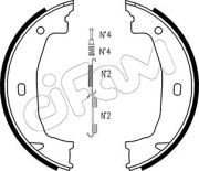 153-018K Sada brzdových čelistí, parkovací brzda CIFAM