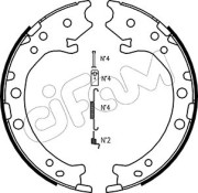 153-162K CIFAM sada brzd. čeľustí parkov. brzdy 153-162K CIFAM