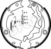 153-187K CIFAM sada brzd. čeľustí parkov. brzdy 153-187K CIFAM