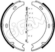 153-234K CIFAM sada brzd. čeľustí parkov. brzdy 153-234K CIFAM