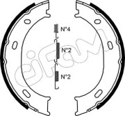 153-239K CIFAM sada brzd. čeľustí parkov. brzdy 153-239K CIFAM