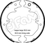 153-524 CIFAM sada brzd. čeľustí parkov. brzdy 153-524 CIFAM