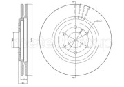 800-1350C CIFAM brzdový kotúč 800-1350C CIFAM