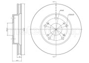 800-1635C Brzdový kotouč CIFAM