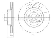 800-1689FC CIFAM brzdový kotúč 800-1689FC CIFAM