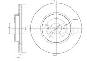 800-945C CIFAM brzdový kotúč 800-945C CIFAM