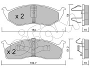 822-356-1 CIFAM sada brzdových platničiek kotúčovej brzdy 822-356-1 CIFAM