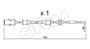 SU.318 CIFAM výstrażný kontakt opotrebenia brzdového oblożenia SU.318 CIFAM