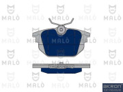 1050047 AKRON-MALÒ sada brzdových platničiek kotúčovej brzdy 1050047 AKRON-MALÒ