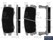 1050063 AKRON-MALÒ sada brzdových platničiek kotúčovej brzdy 1050063 AKRON-MALÒ