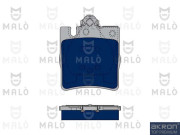 1050292 Sada brzdových destiček, kotoučová brzda AKRON-MALÒ