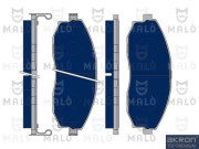 1050364 Sada brzdových destiček, kotoučová brzda AKRON-MALÒ