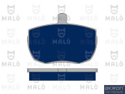 1050380 Sada brzdových destiček, kotoučová brzda AKRON-MALÒ