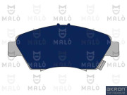 1050545 Sada brzdových destiček, kotoučová brzda AKRON-MALÒ