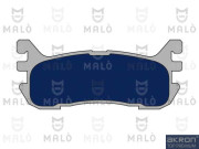 1050588 Sada brzdových destiček, kotoučová brzda AKRON-MALÒ