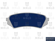 1050742 Sada brzdových destiček, kotoučová brzda AKRON-MALÒ