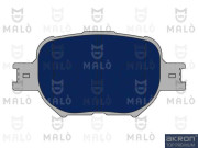 1050749 Sada brzdových destiček, kotoučová brzda AKRON-MALÒ