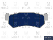 1050807 Sada brzdových destiček, kotoučová brzda AKRON-MALÒ