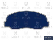 1050852 Sada brzdových destiček, kotoučová brzda AKRON-MALÒ